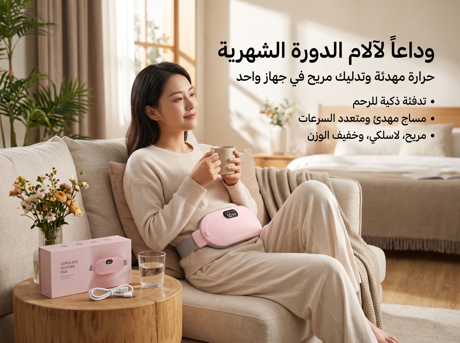 استرخاء في فترة الراحة أثناء الدورة