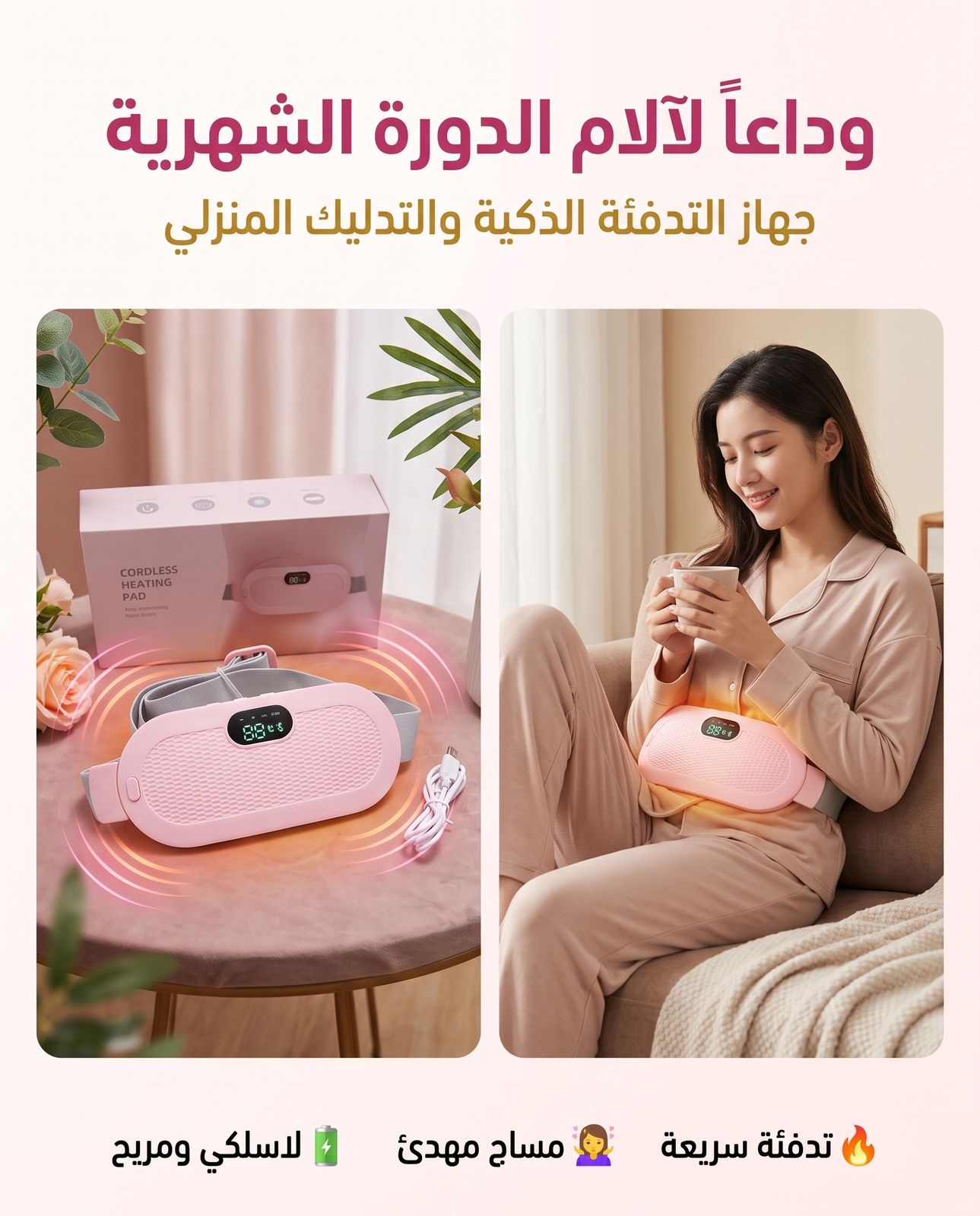 وداعاً لآلام الدورة